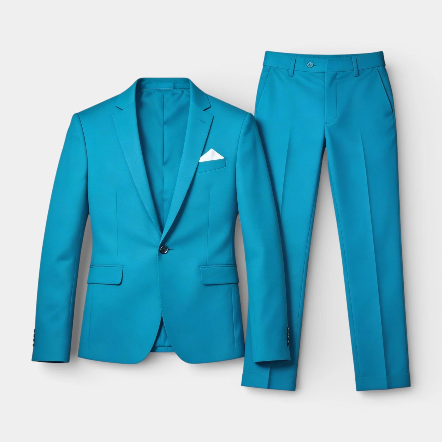 Vintares | Men’s Two Piece Suit Set Single Button Blazer and Tailored Trousers