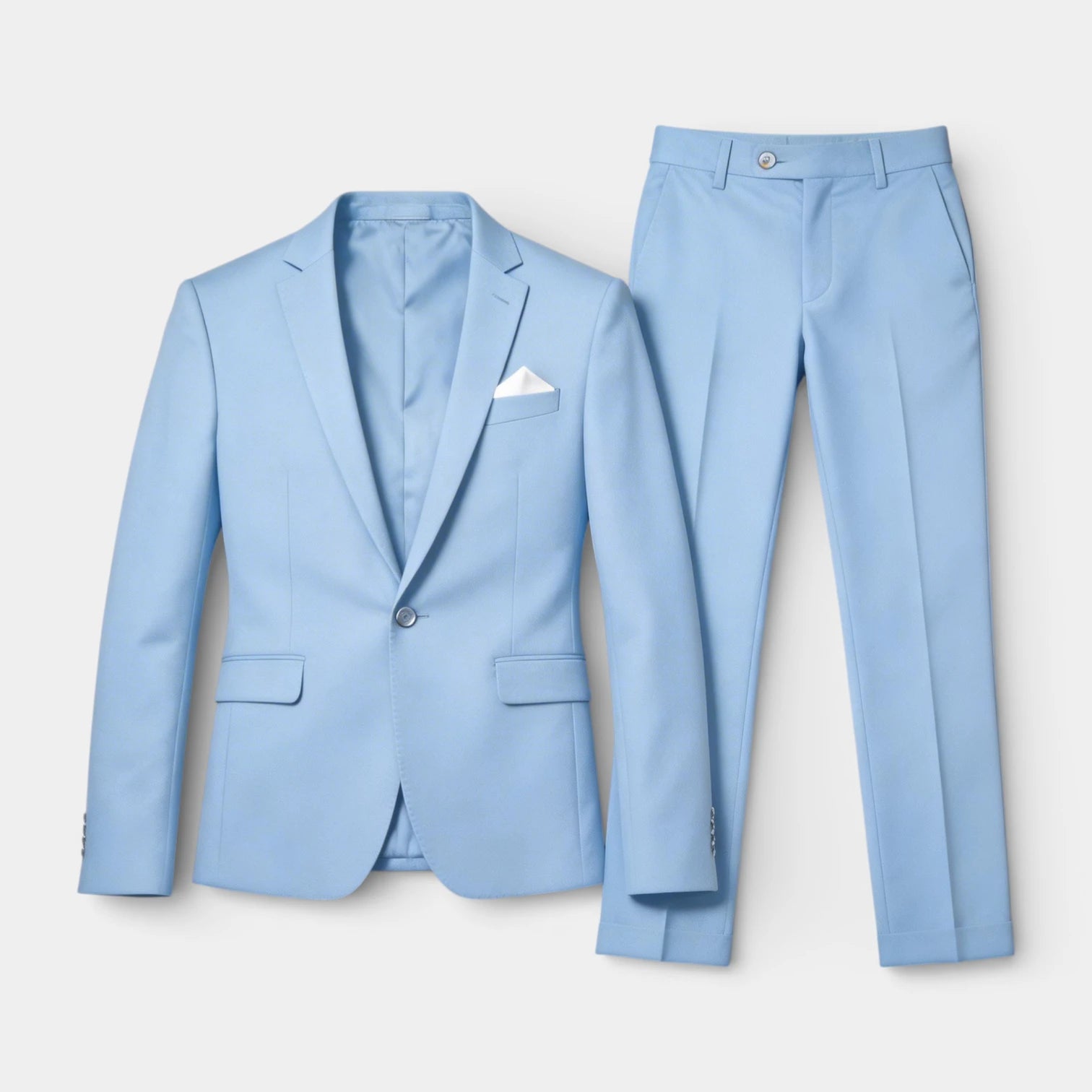 Vintares | Men’s Two Piece Suit Set Single Button Blazer and Tailored Trousers