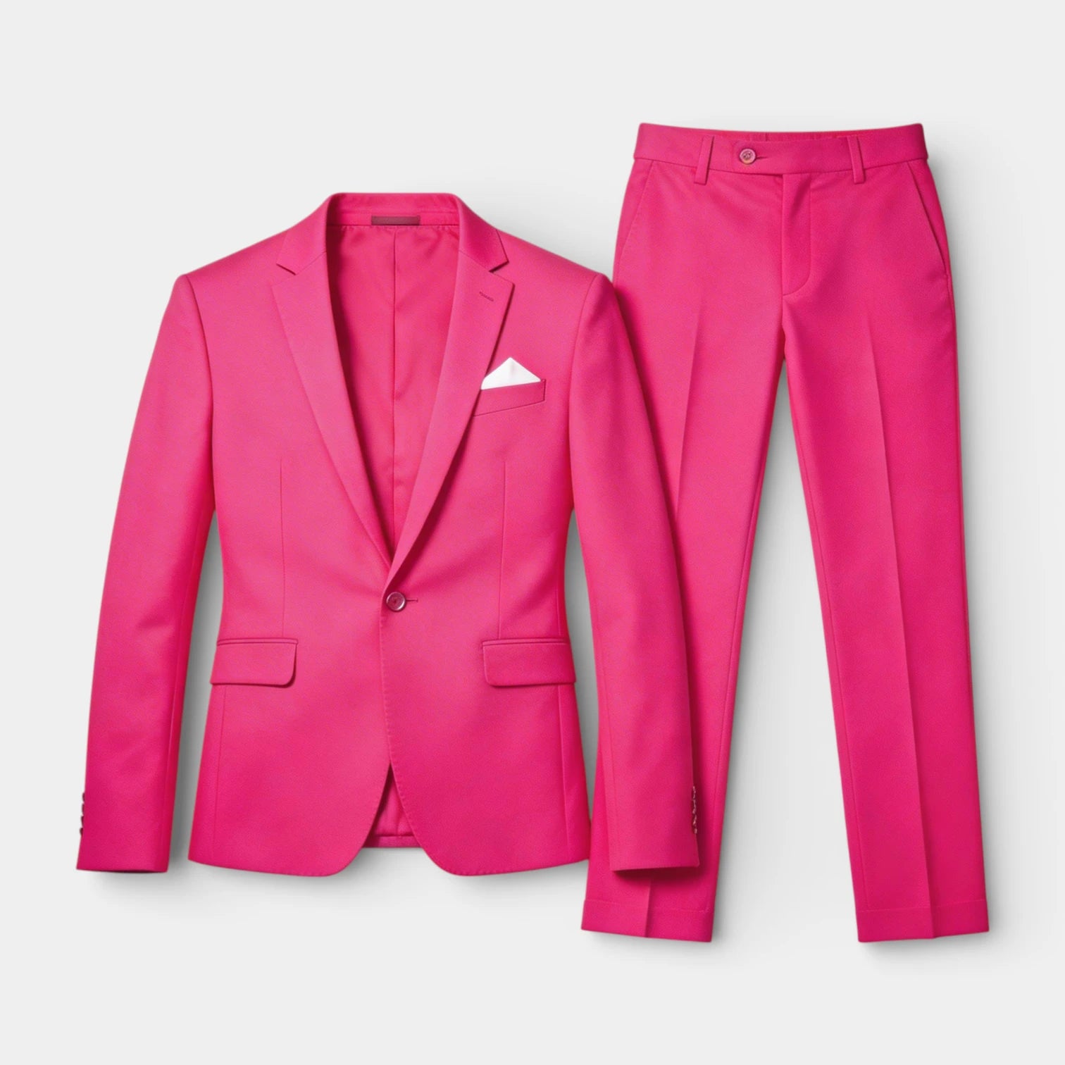 Vintares | Men’s Two Piece Suit Set Single Button Blazer and Tailored Trousers