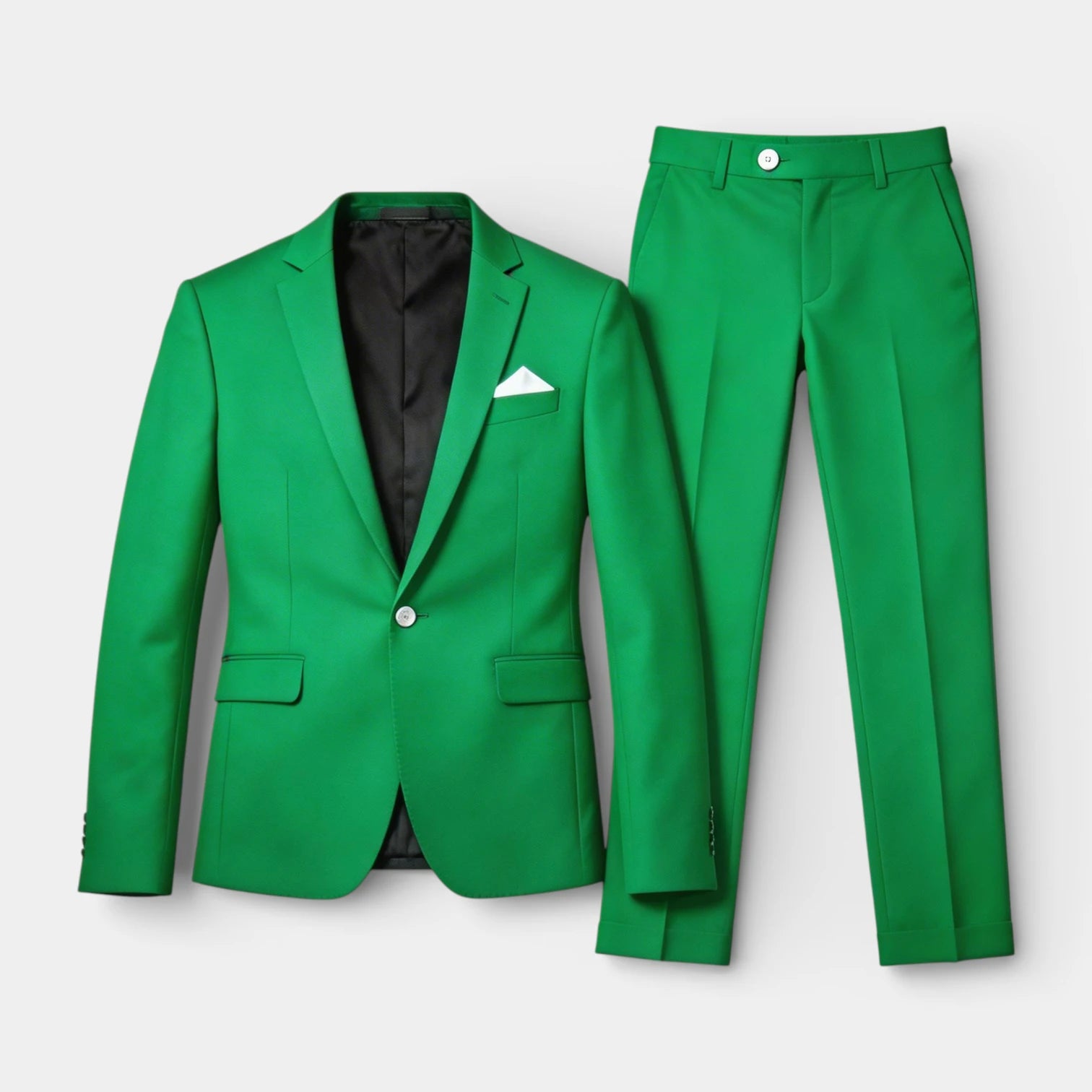 Vintares | Men’s Two Piece Suit Set Single Button Blazer and Tailored Trousers