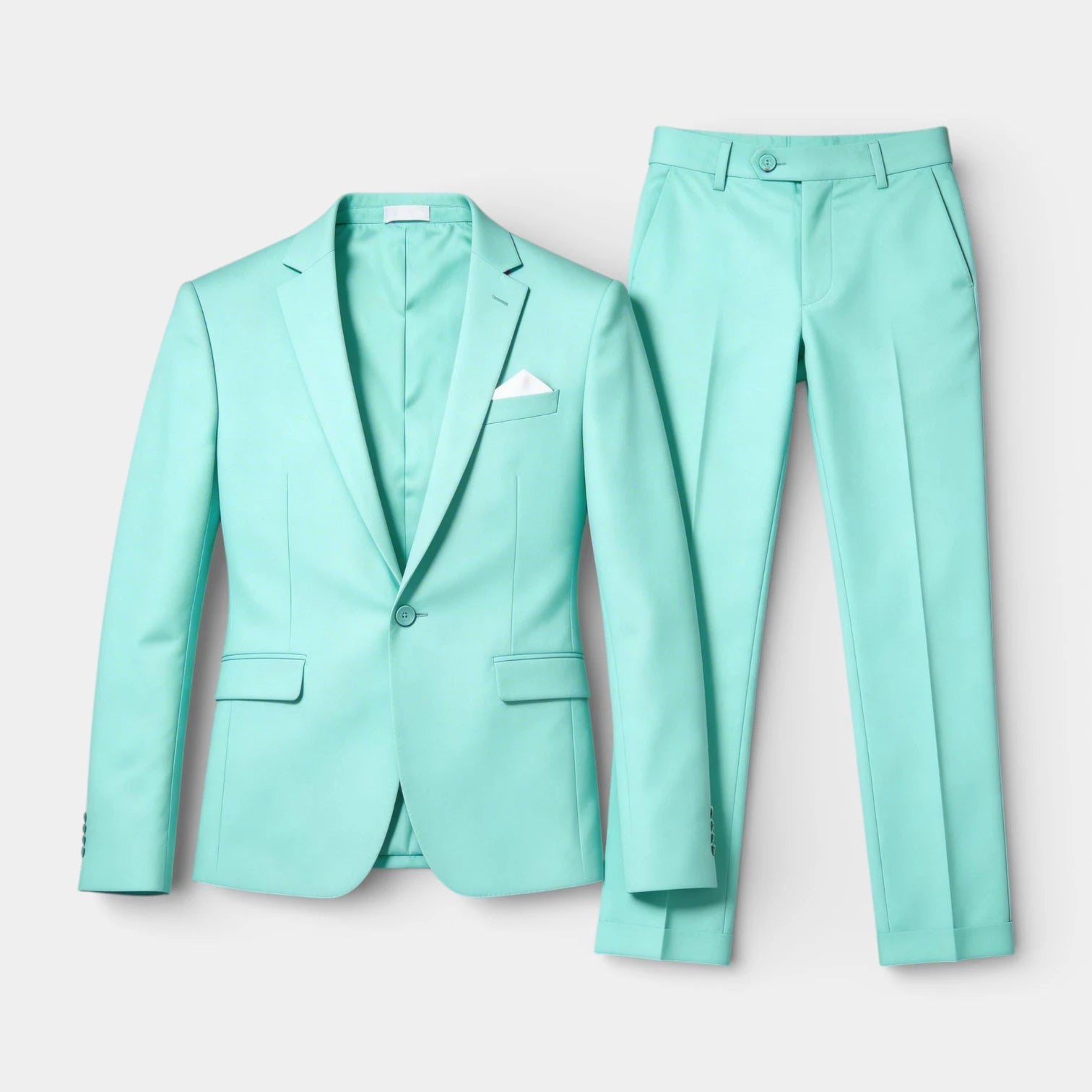Vintares | Men’s Two Piece Suit Set Single Button Blazer and Tailored Trousers
