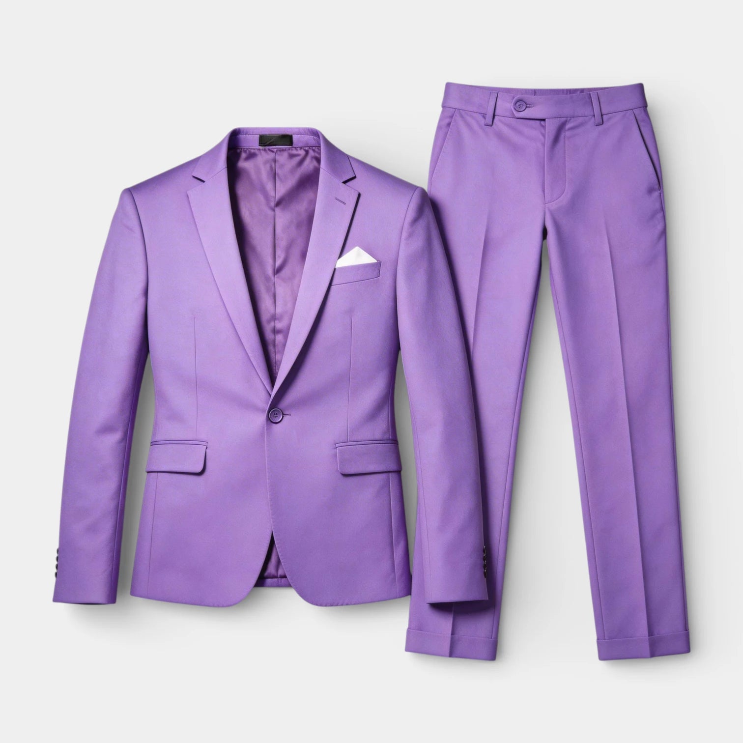 Vintares | Men’s Two Piece Suit Set Single Button Blazer and Tailored Trousers