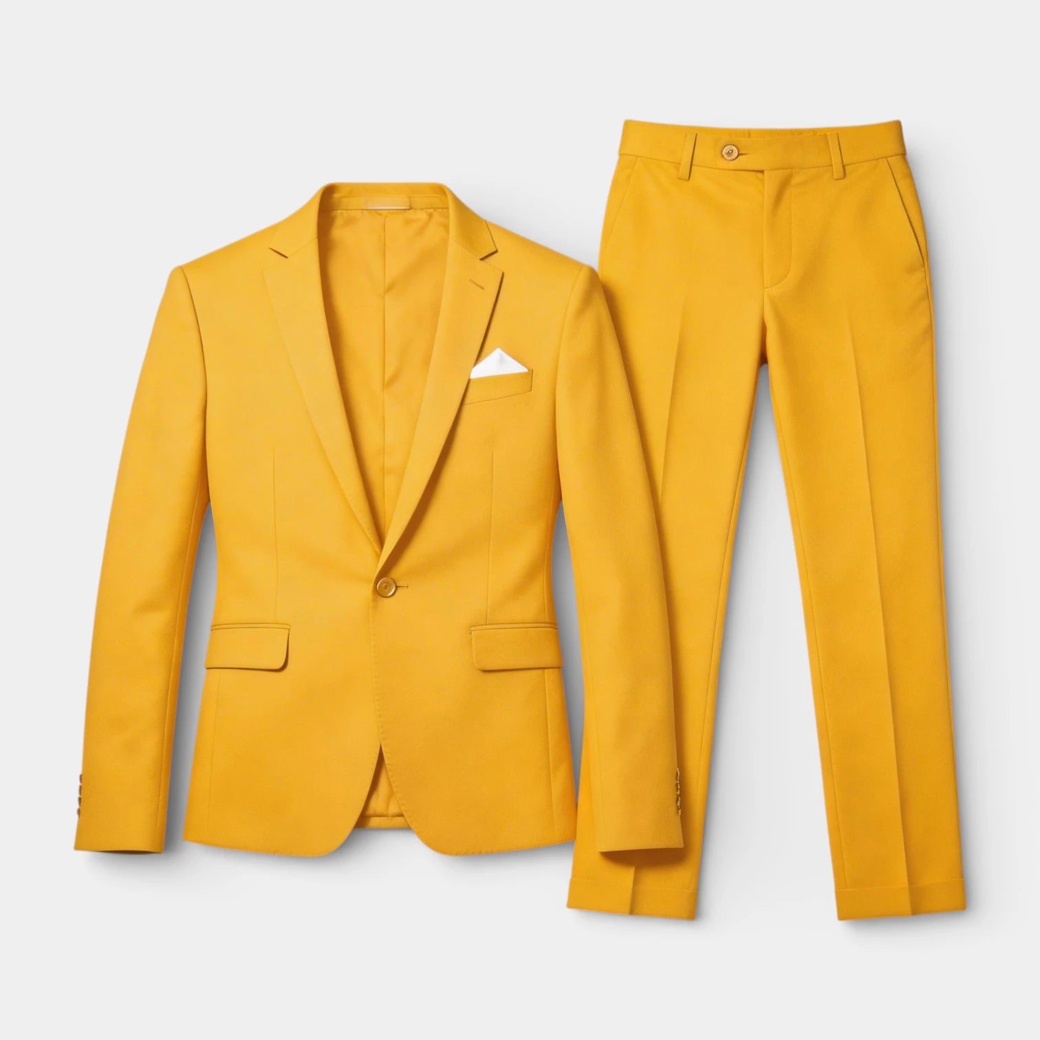 Vintares | Men’s Two Piece Suit Set Single Button Blazer and Tailored Trousers