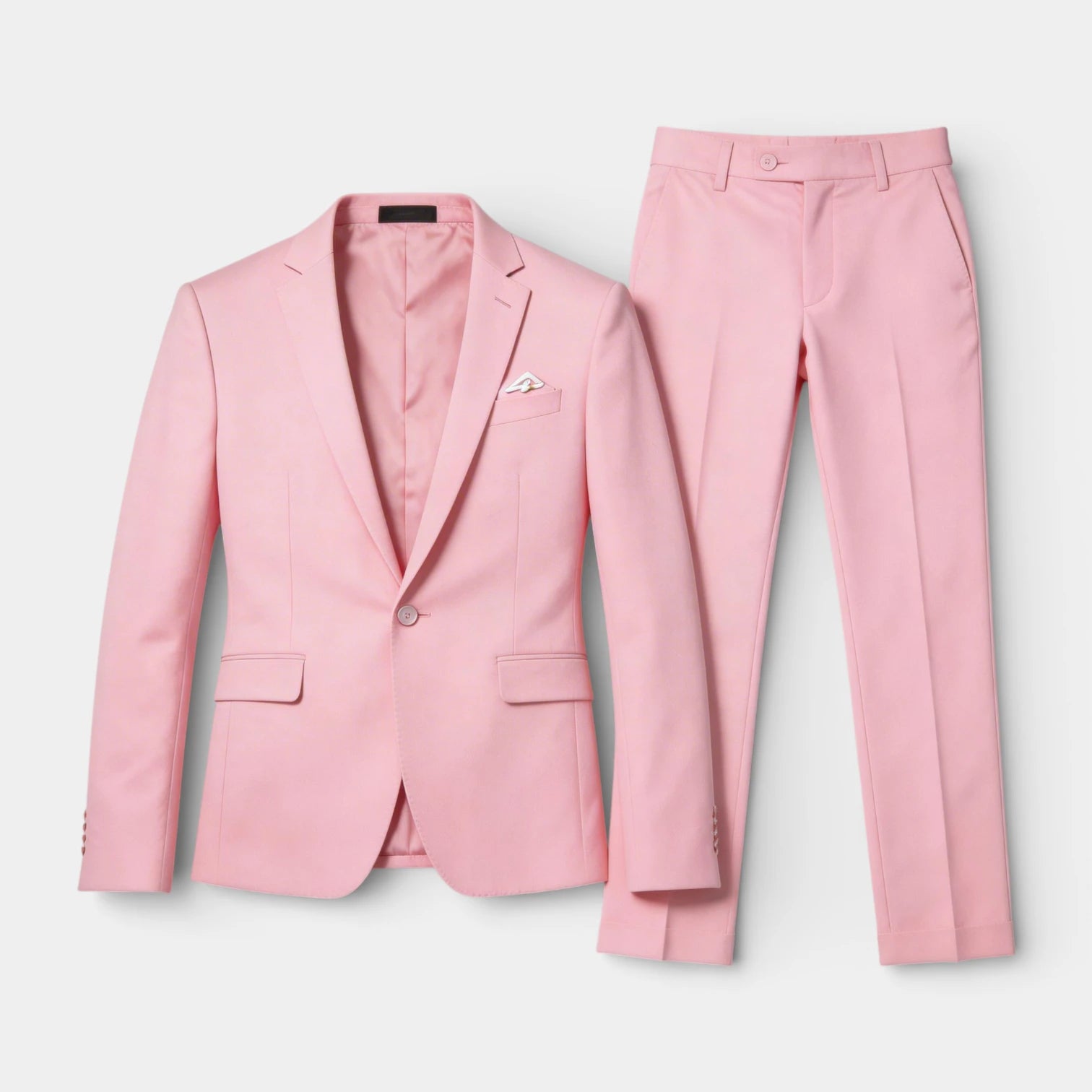 Vintares | Men’s Two Piece Suit Set Single Button Blazer and Tailored Trousers