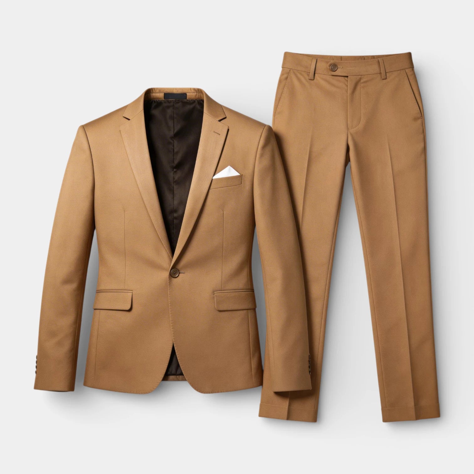Vintares | Men’s Two Piece Suit Set Single Button Blazer and Tailored Trousers