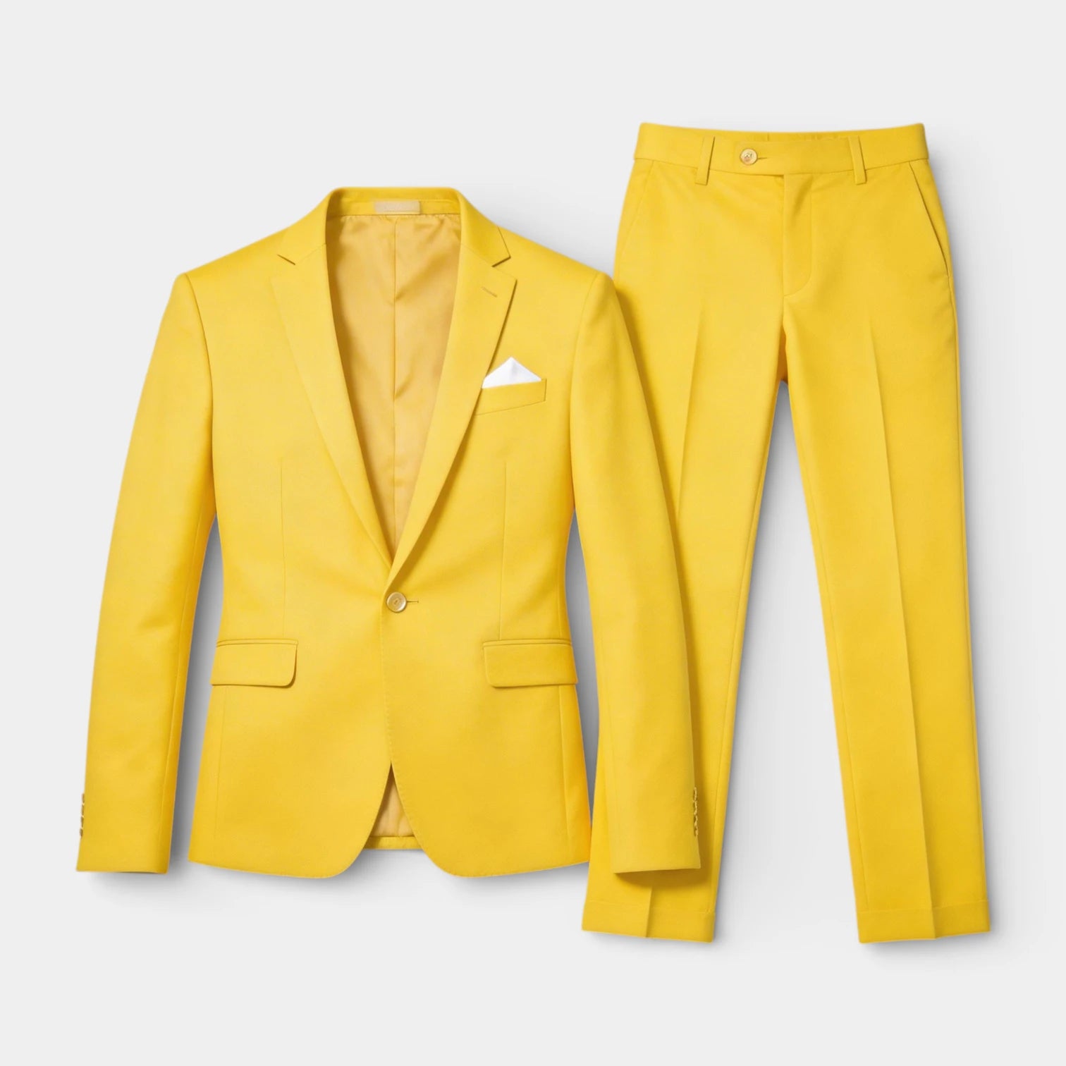Vintares | Men’s Two Piece Suit Set Single Button Blazer and Tailored Trousers