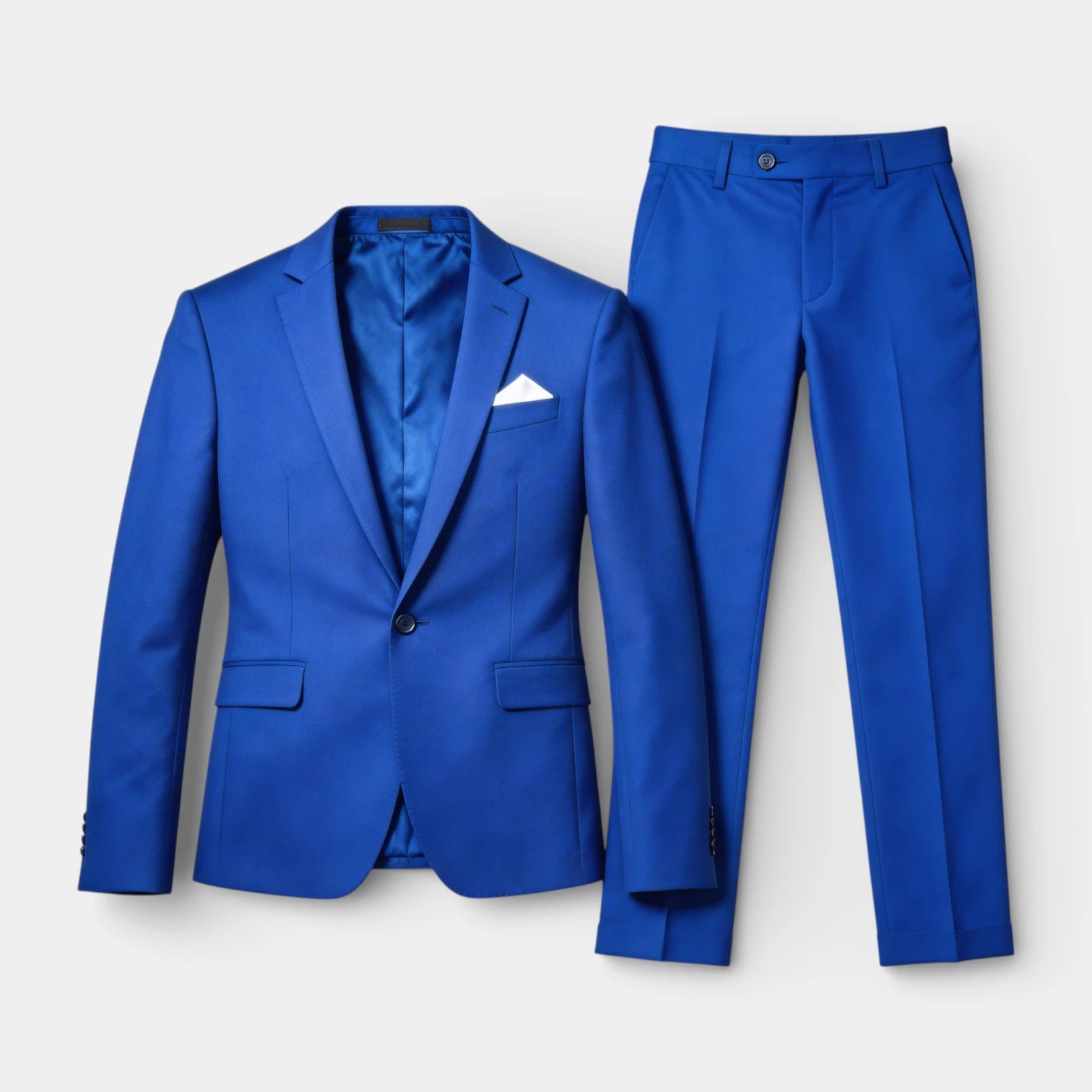 Vintares | Men’s Two Piece Suit Set Single Button Blazer and Tailored Trousers