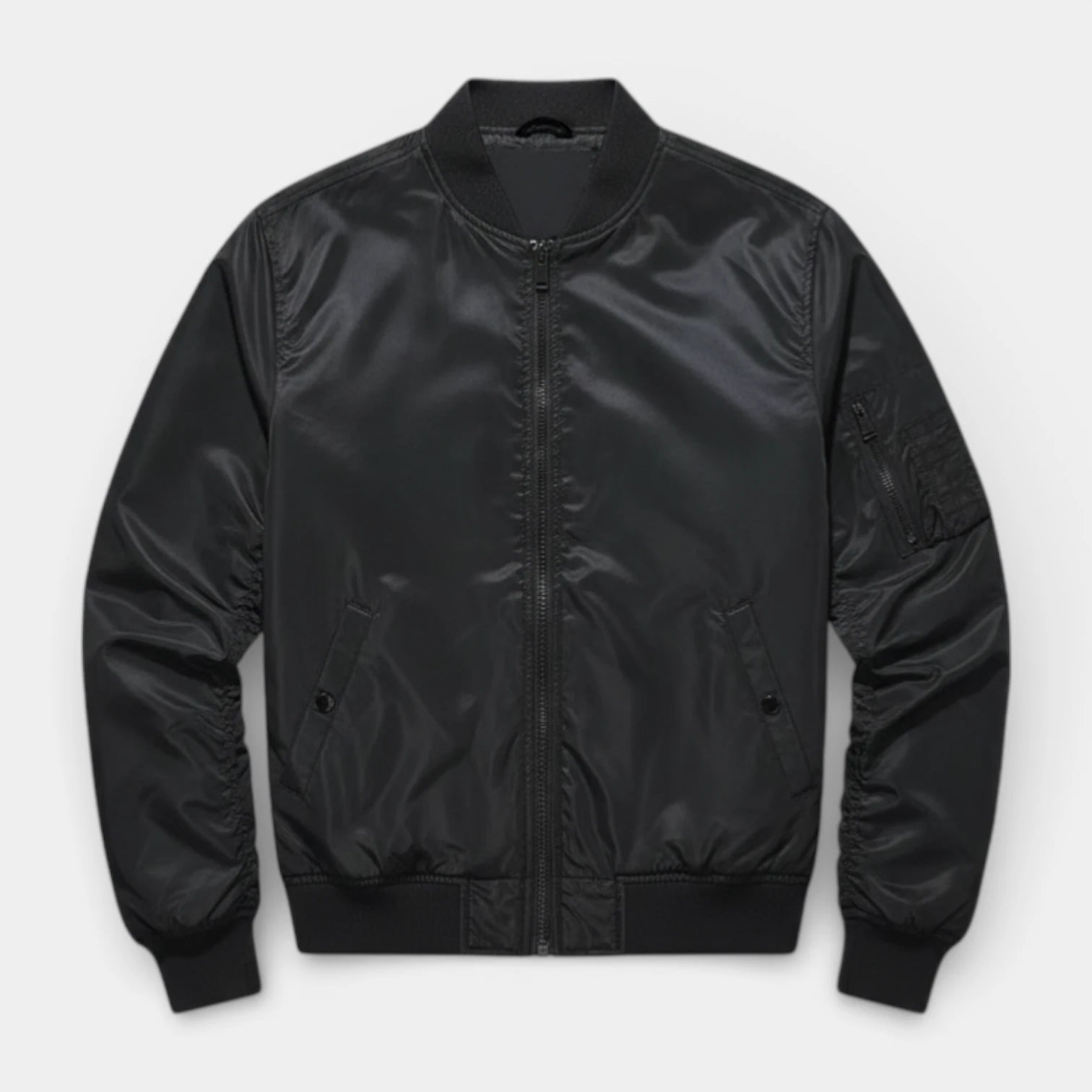 Vintares | Men’s Bomber Jacket Zip Up - Regular Fit