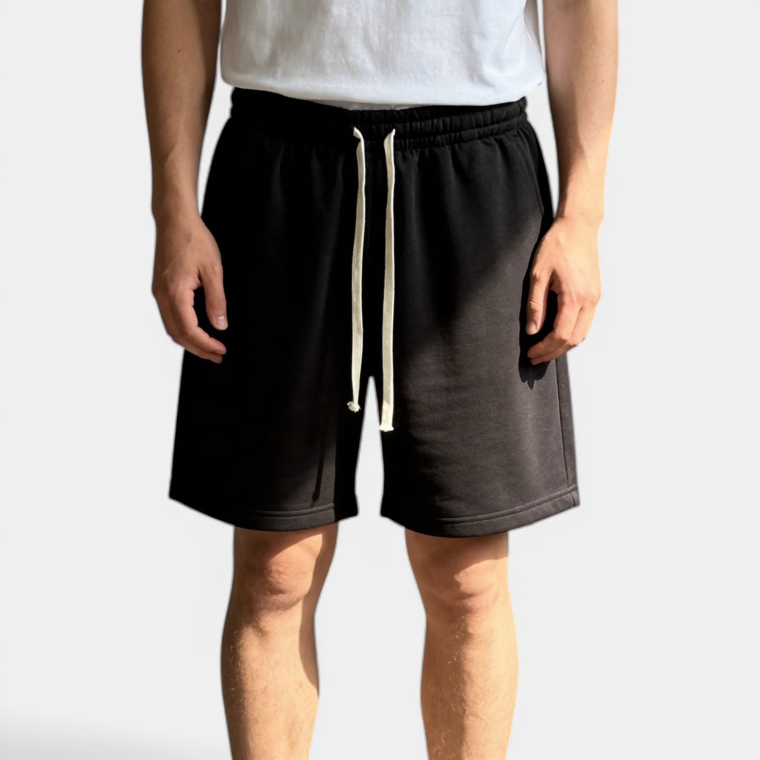 Vintares | Men’s Elastic Waist Drawstring Shorts