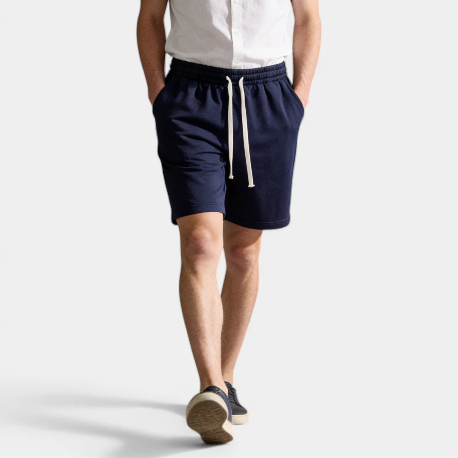 Vintares | Men’s Elastic Waist Drawstring Shorts