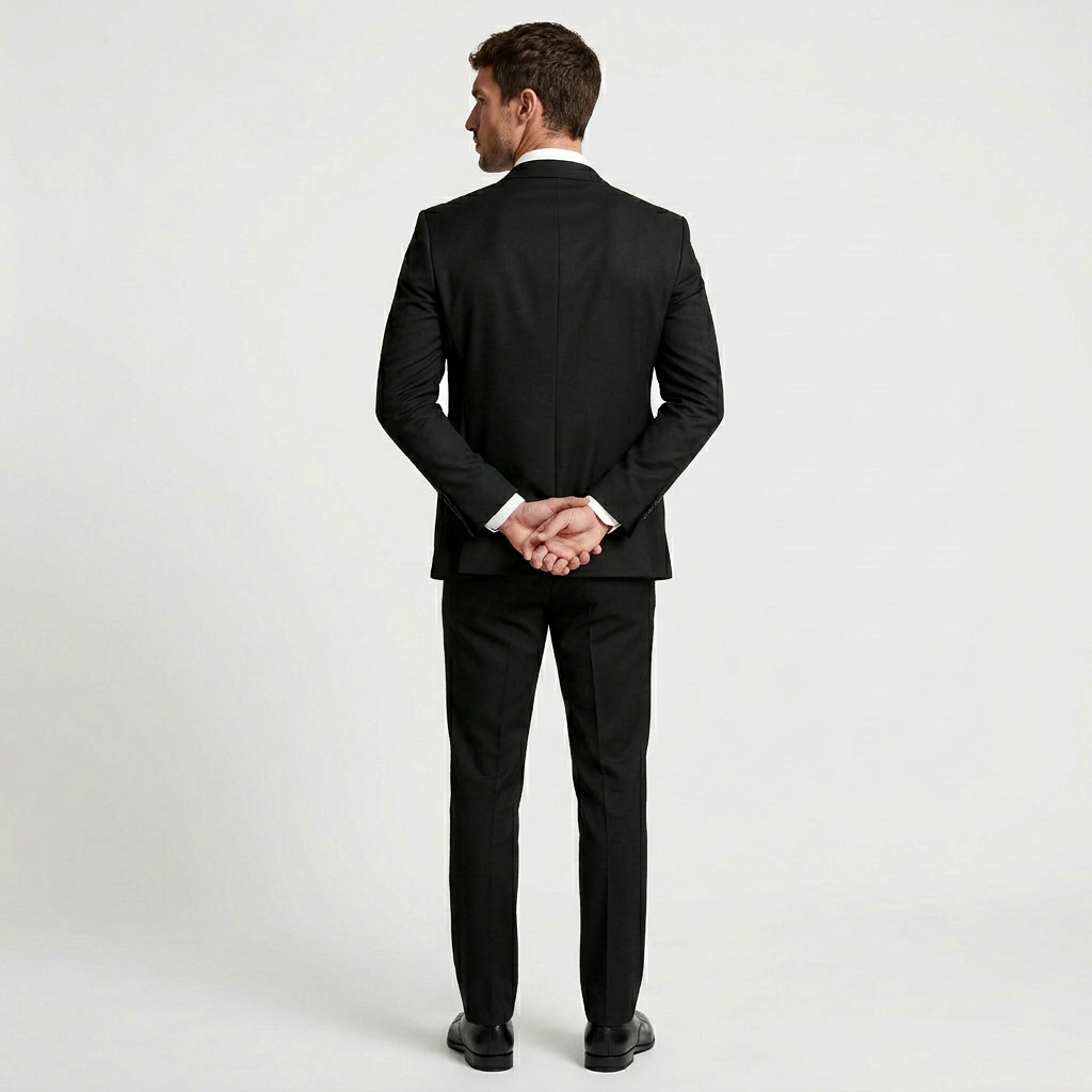 Three-Piece Suit Regular Fit Notch Lapel Woven for Men