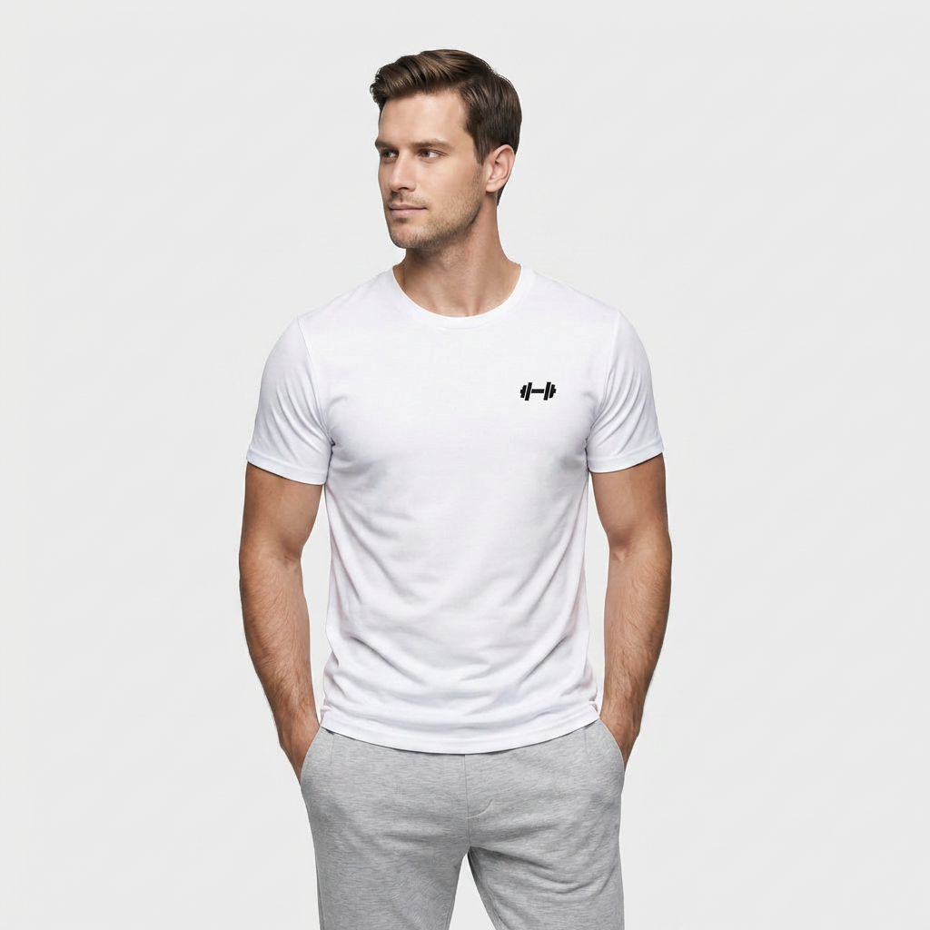 Casual T-Shirt Lightweight Breathable Short Sleeve for Men