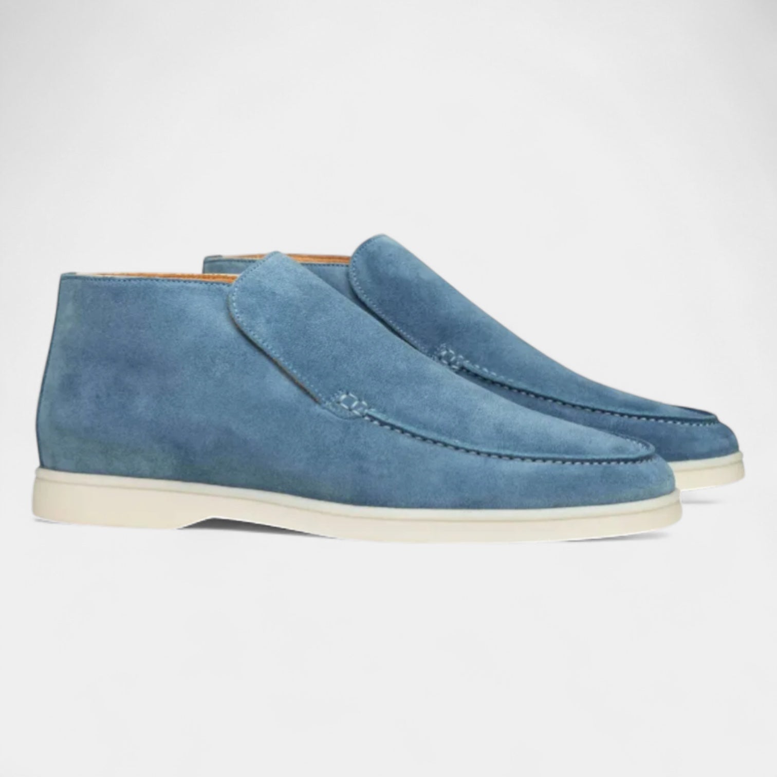 Vintares | Suede High-Top Loafers for Men