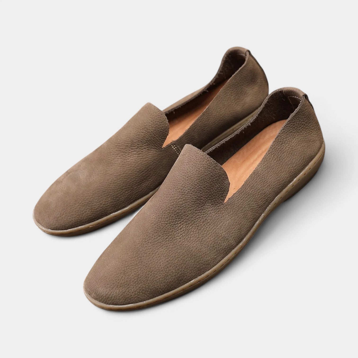 Vintares | Leather Slip-On Loafers for Men