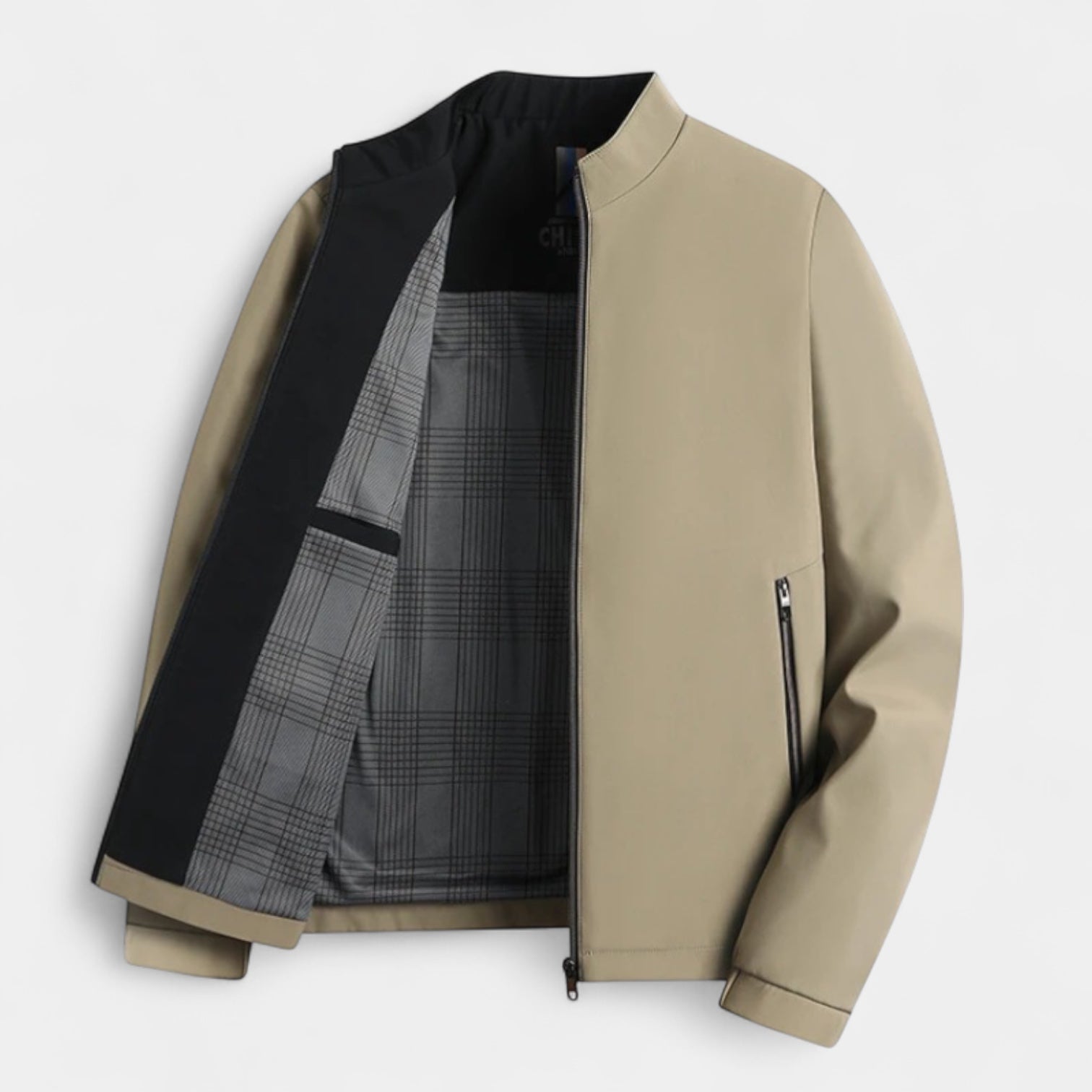 Vintares | Lightweight Windbreaker for Men - Water-Resistant Bomber Jacket