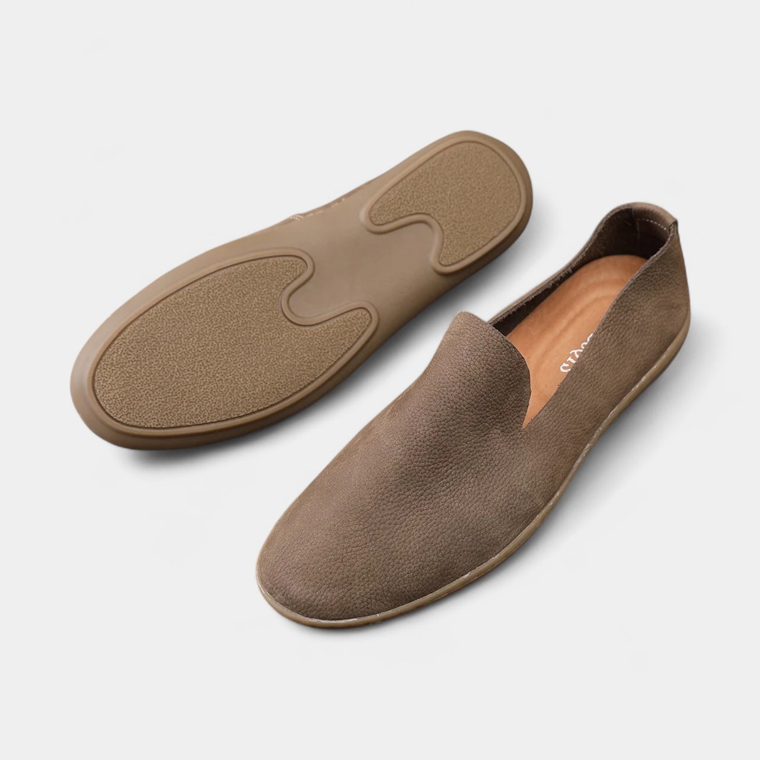 Vintares | Leather Slip-On Loafers for Men