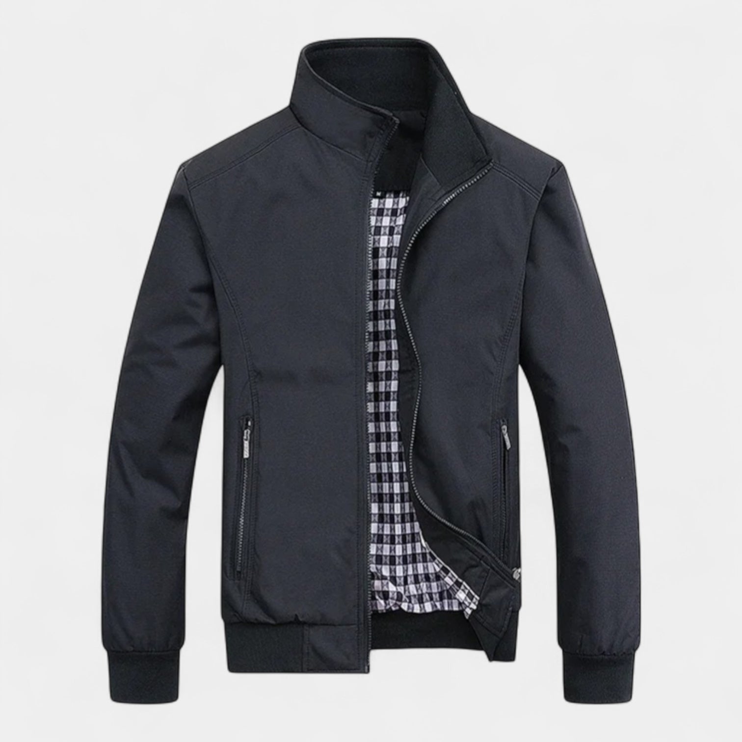 Vintares | Bomber Jacket for Men - Water-Resistant & Windproof