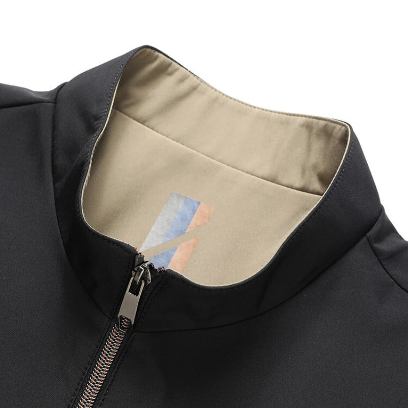 Vintares | Lightweight Windbreaker for Men - Water-Resistant Bomber Jacket