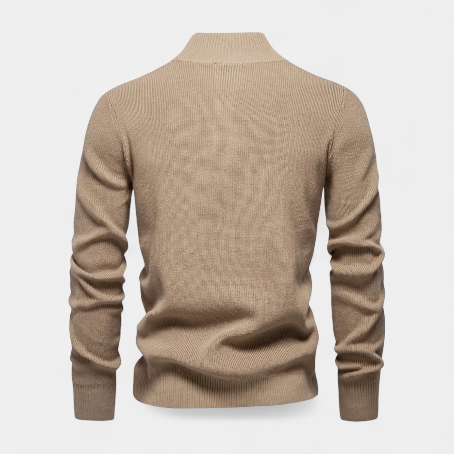 Vintares | Collared Knit Jumper for Men