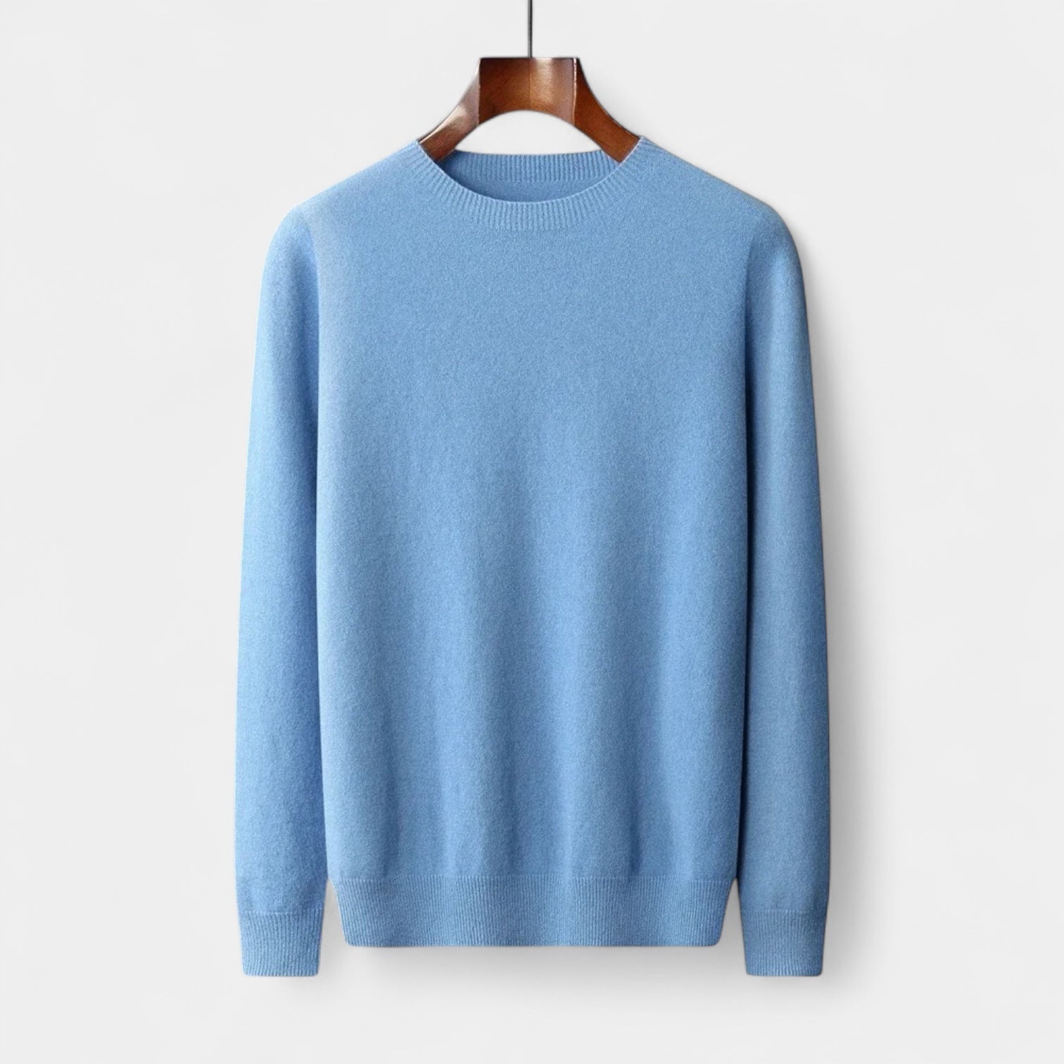 Vintares | Wool Blend Crew Neck Jumper for Men