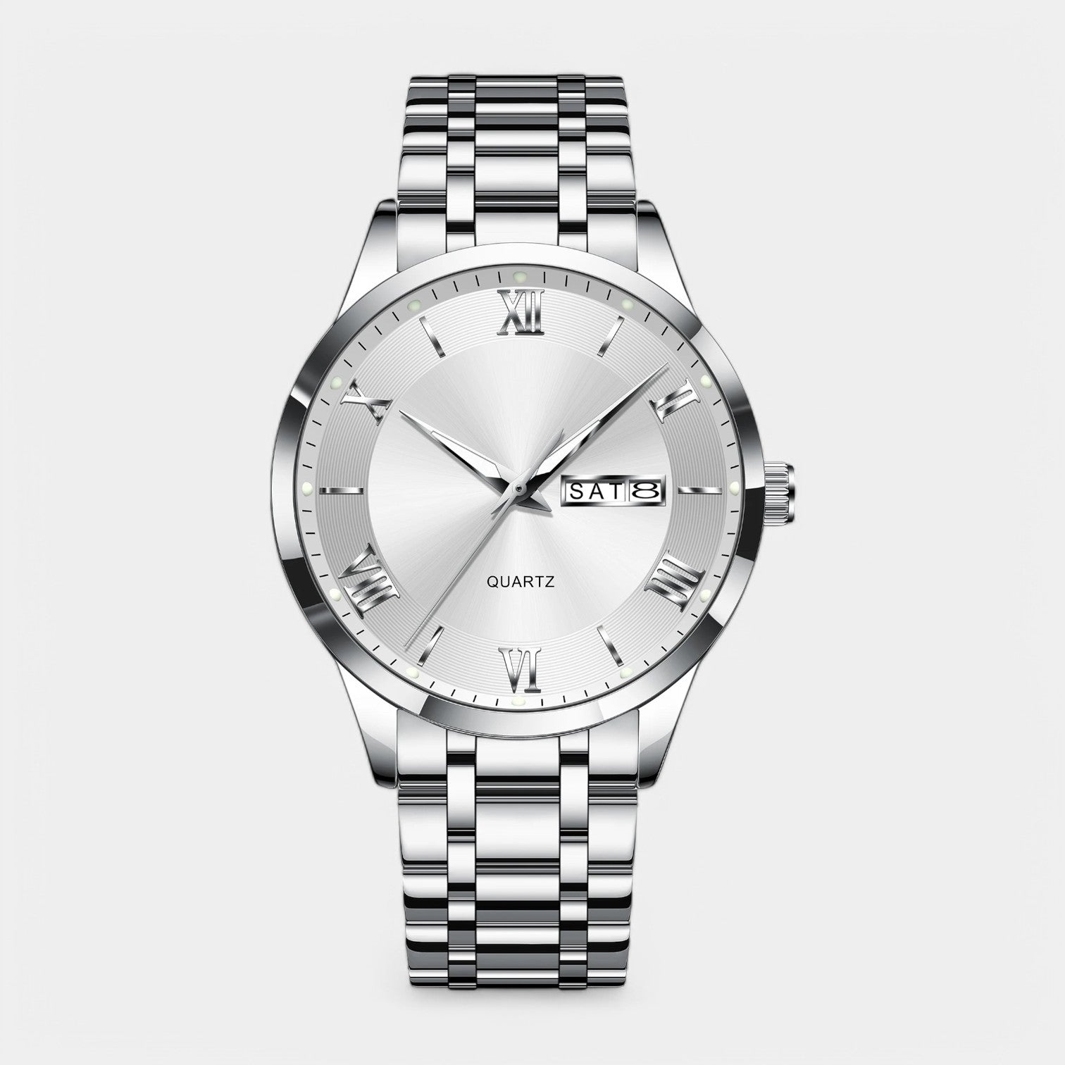 Vintares | Prestige Gold Stainless Steel Watch for Men