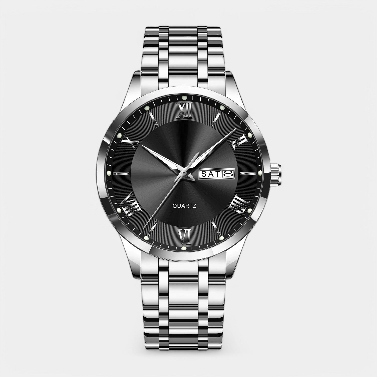 Vintares | Prestige Gold Stainless Steel Watch for Men