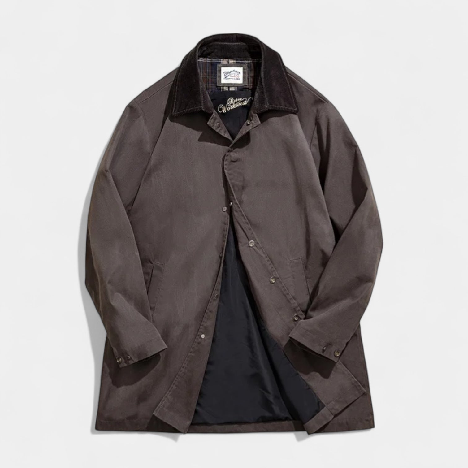 Vintares | Men's Trench Coat - Waterproof & Windproof