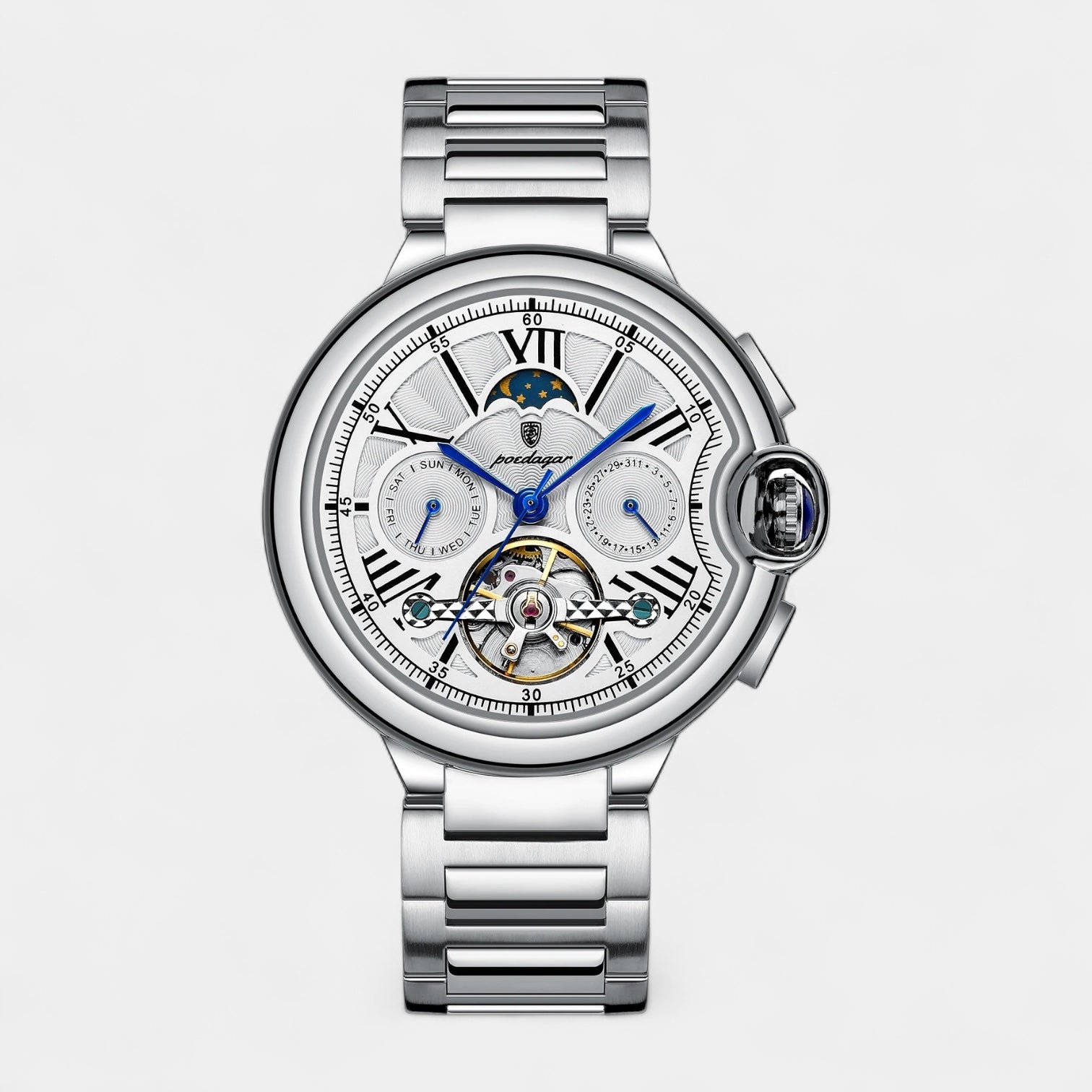 Vintares | Men's Classic Tourbillon Watch