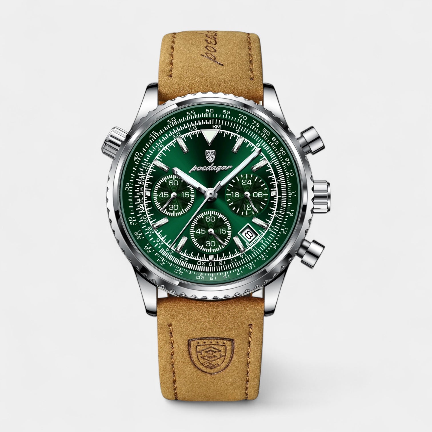 Vintares | Chronograph Date - Marker Dive Watch
