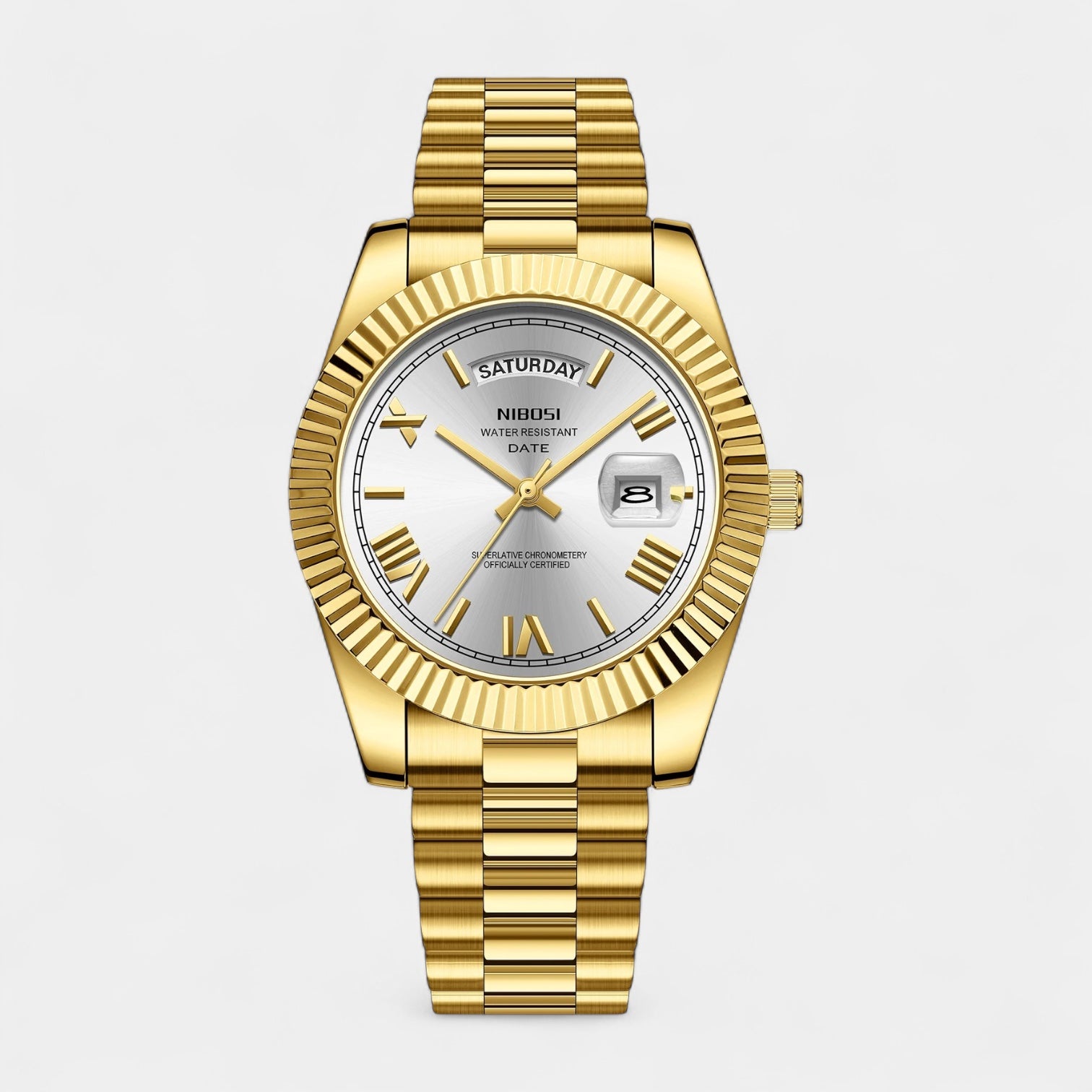 Vintares | Men's Datenight Watch Gold