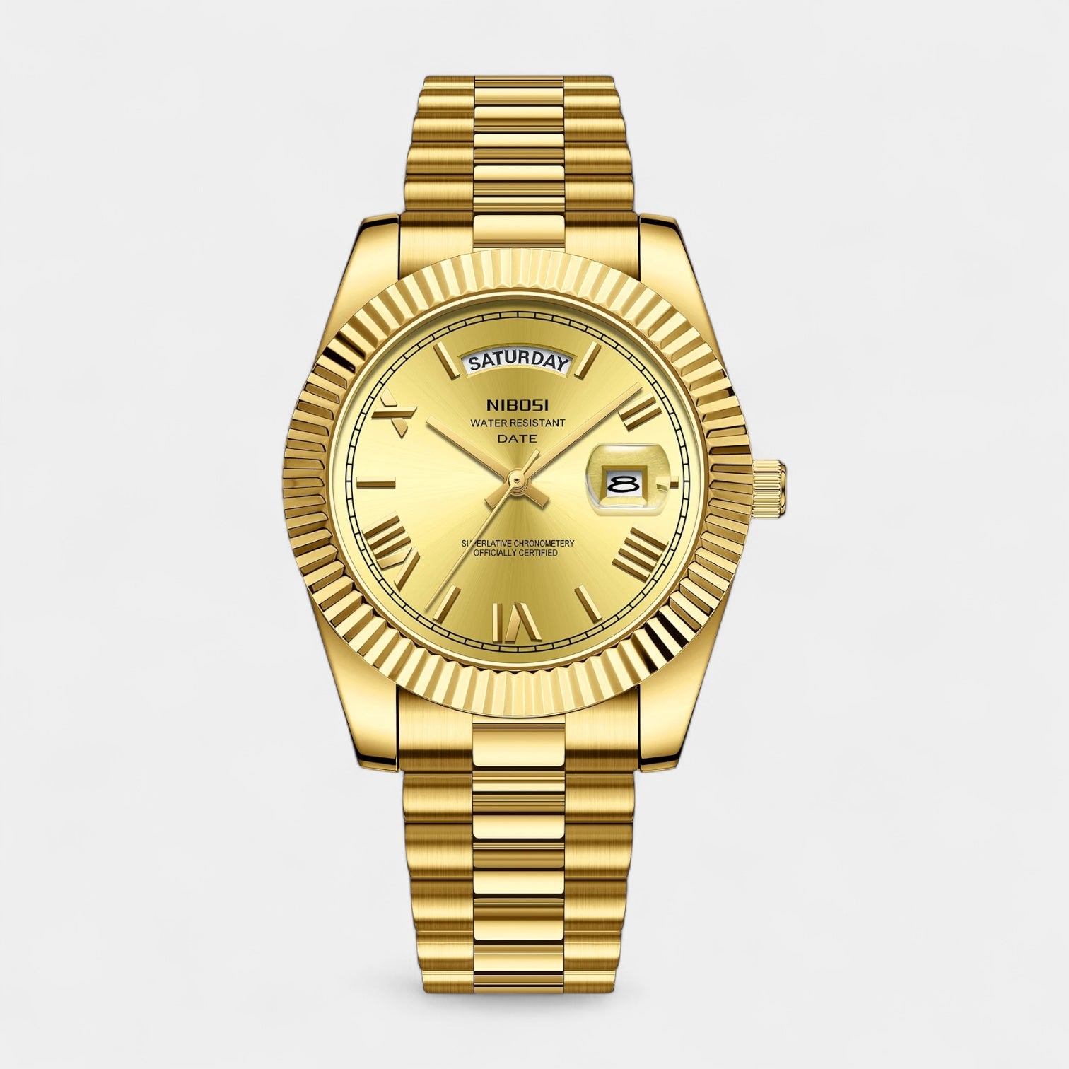 Vintares | Men's Datenight Watch Gold