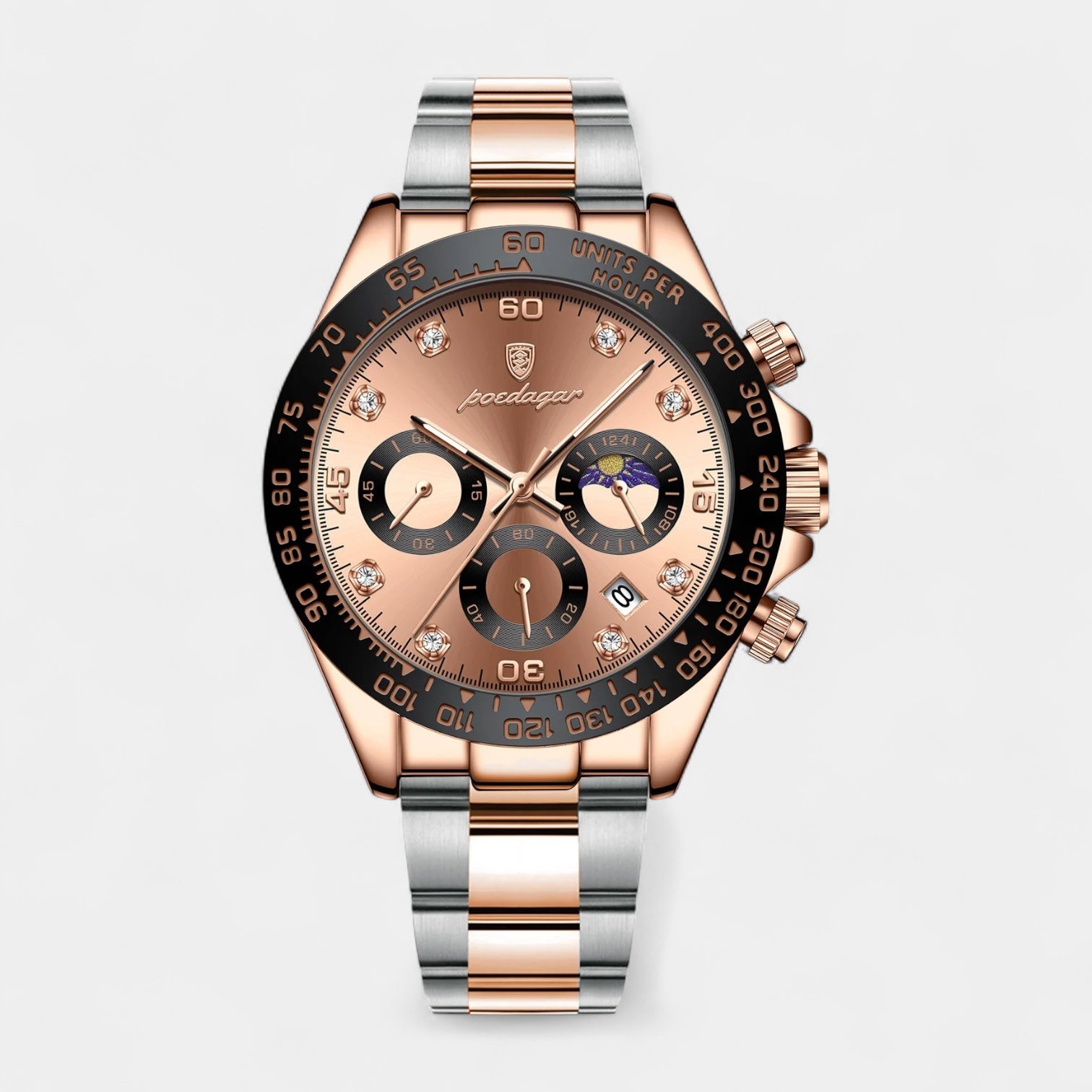 Vintares | Men's Quartz Diver Watch