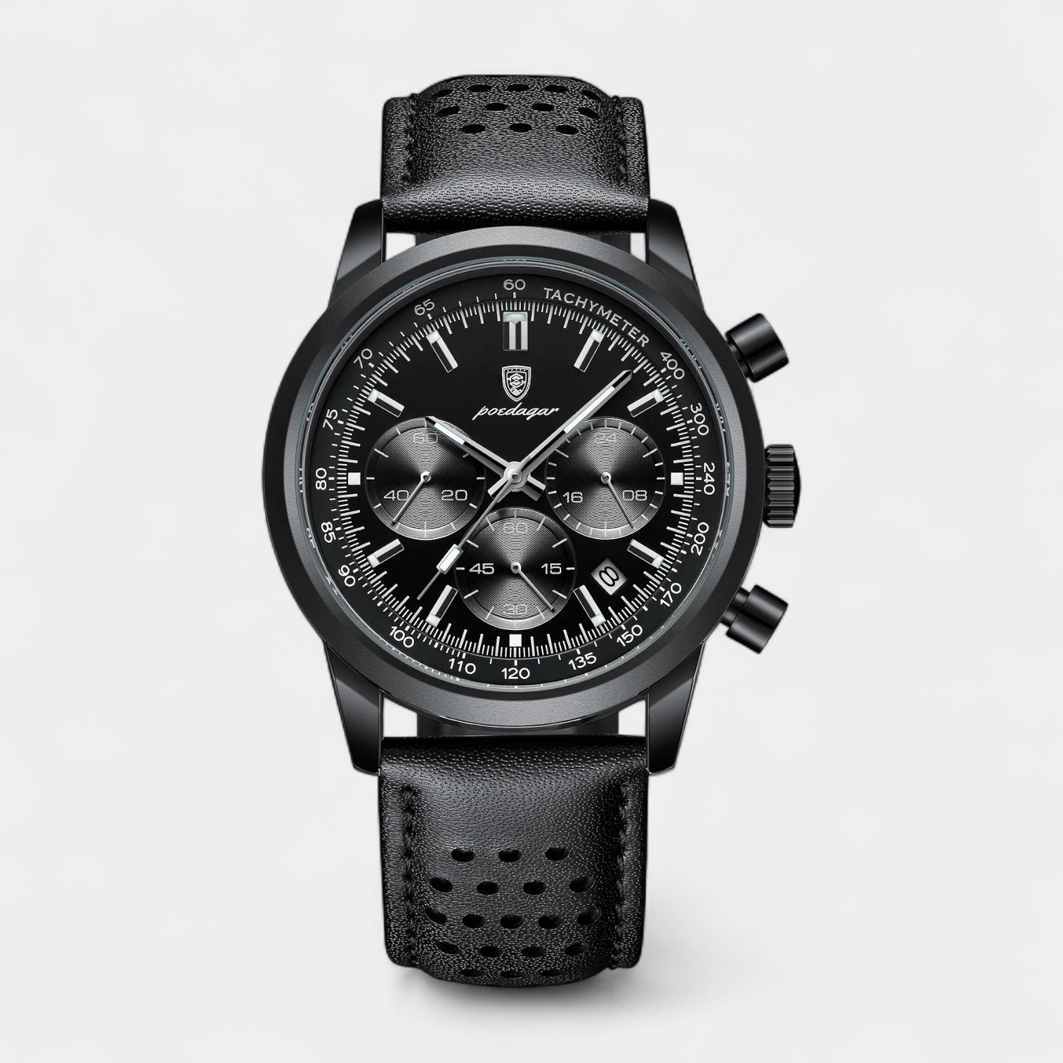 Vintares | All Black Military Watch
