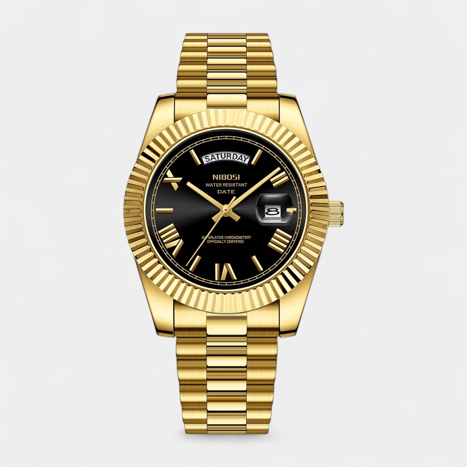 Vintares | Men's Datenight Watch Gold