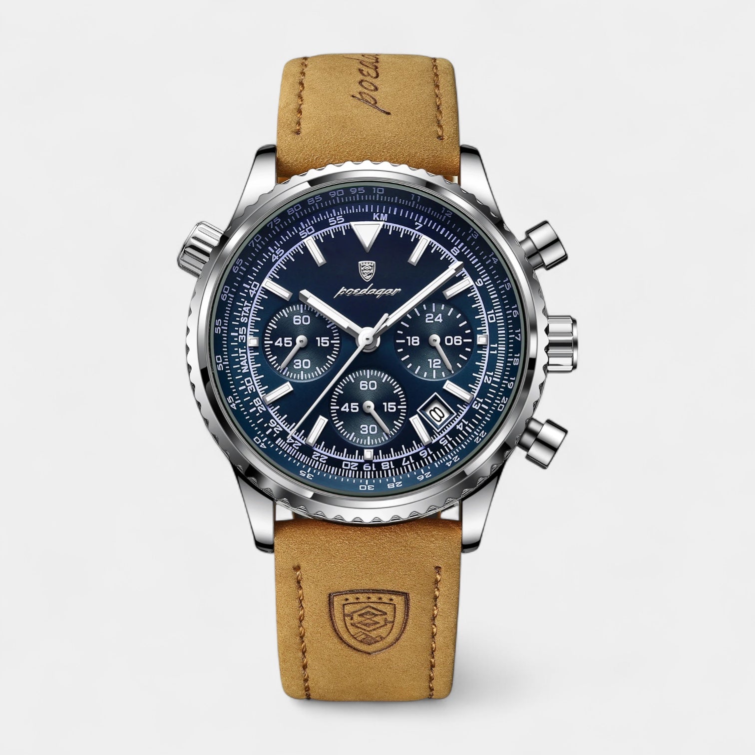 Vintares | Chronograph Date - Marker Dive Watch