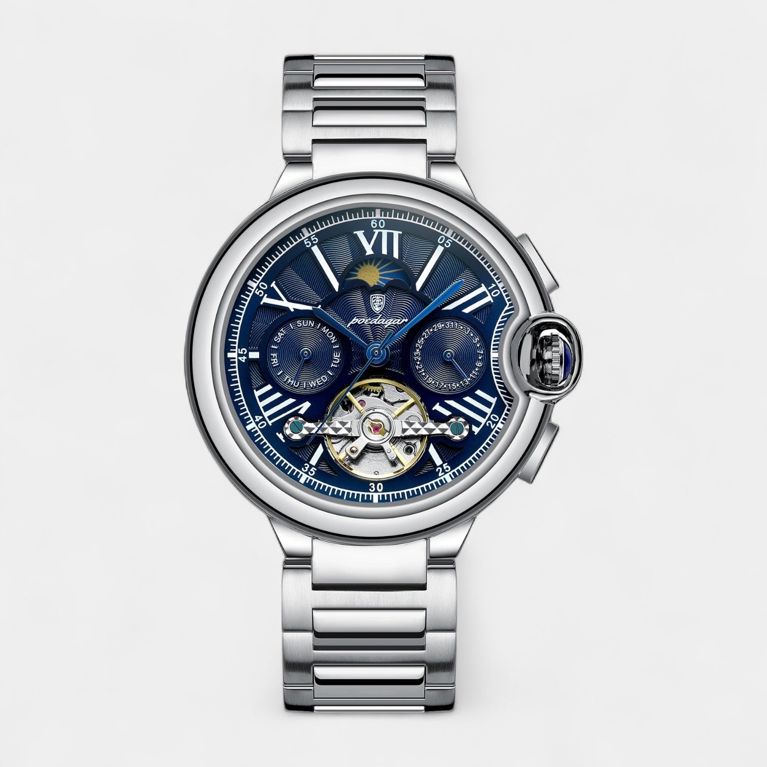 Vintares | Men's Classic Tourbillon Watch