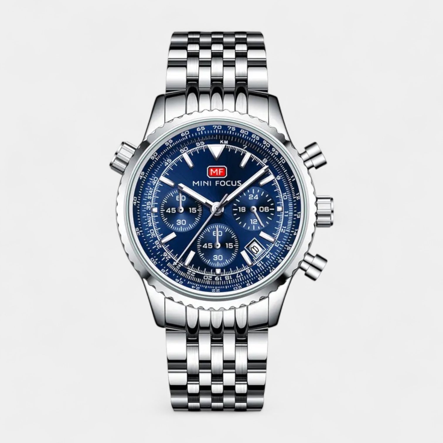 Vintares | Men's Stainless Steel Essential Watch
