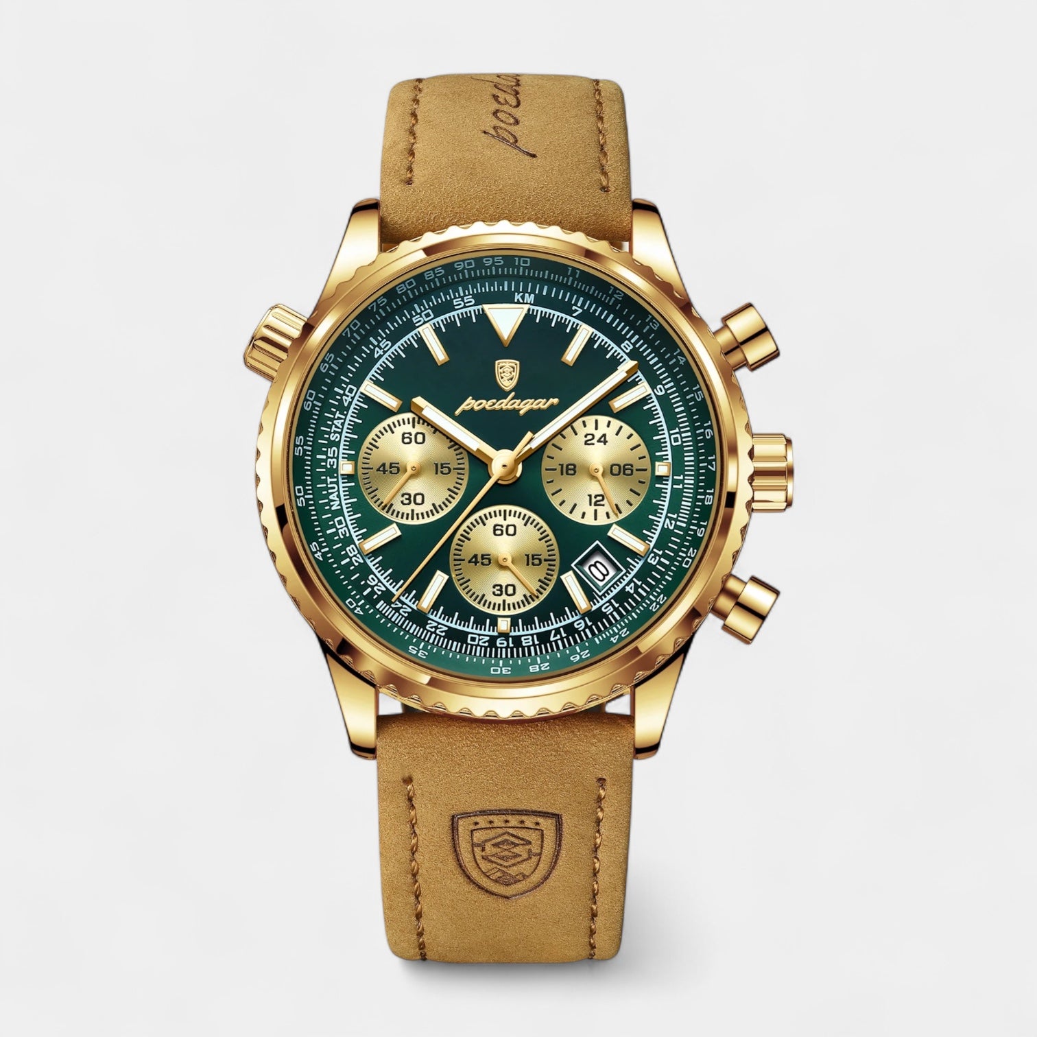 Vintares | Chronograph Date - Marker Dive Watch