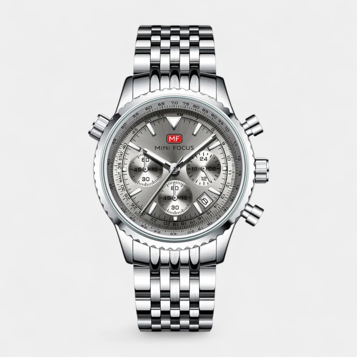 Vintares | Men's Stainless Steel Essential Watch