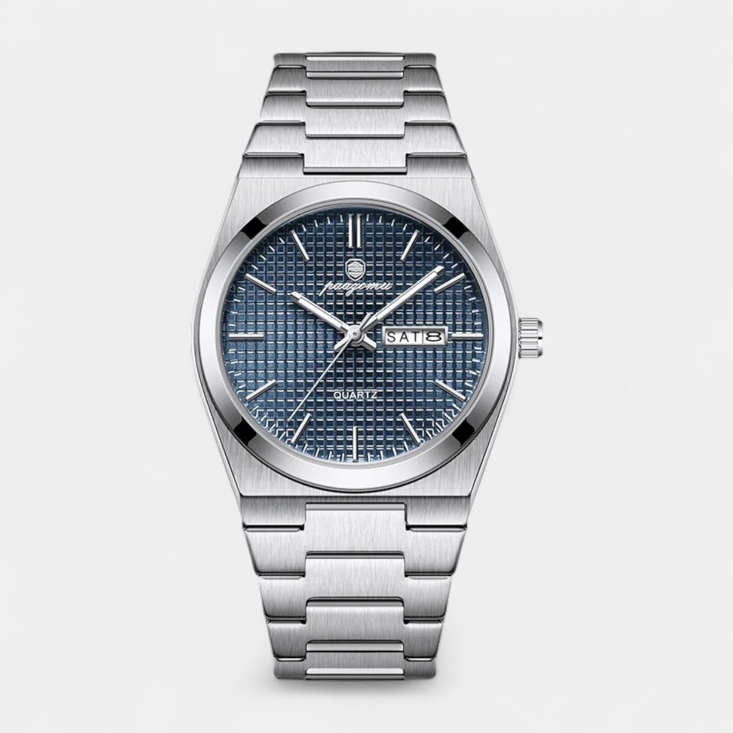 Vintares | Men's Classic Stainless Steel Watch