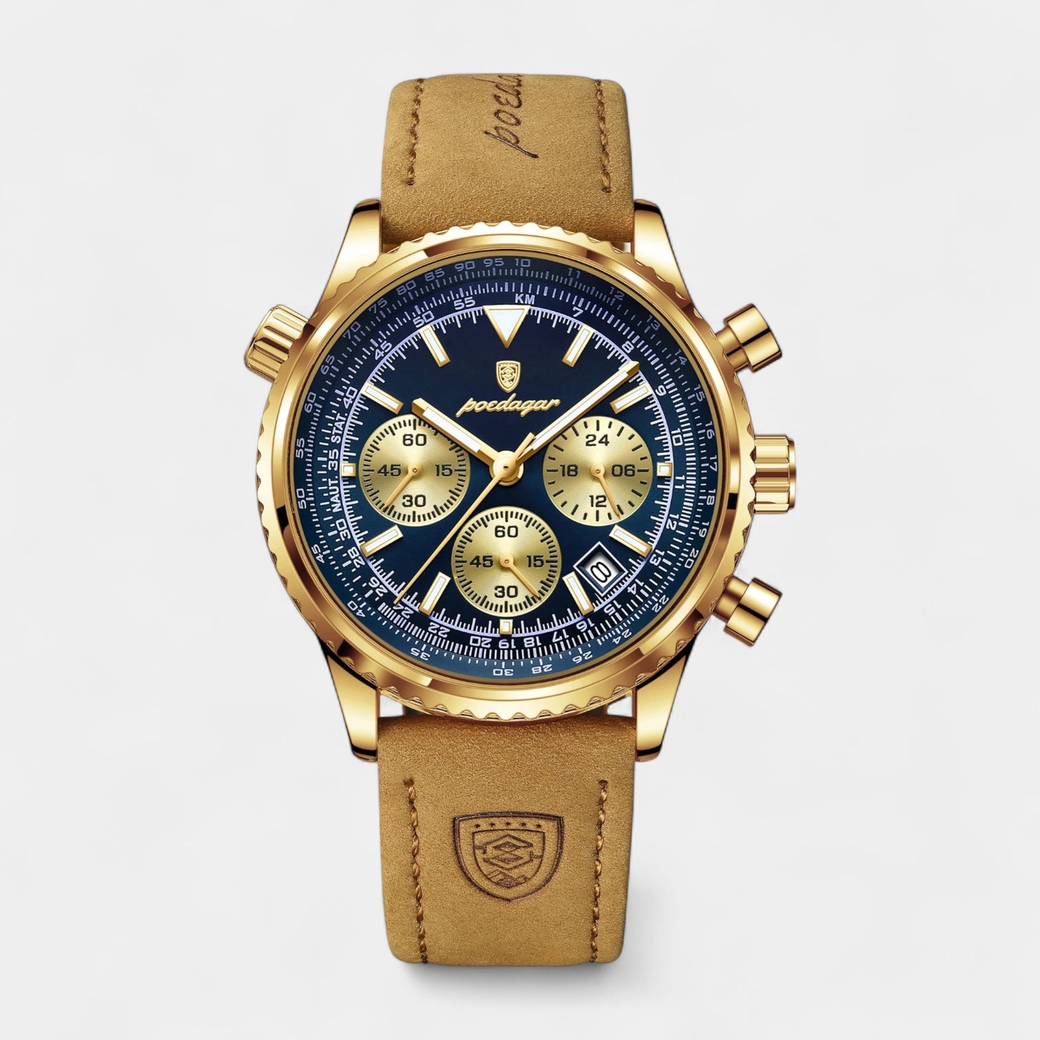 Vintares | Chronograph Date - Marker Dive Watch
