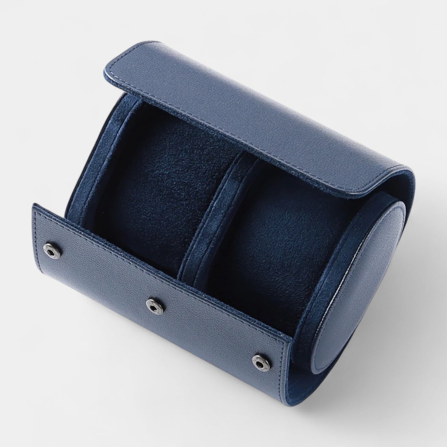 Vintares | Leather Double Watch Roll