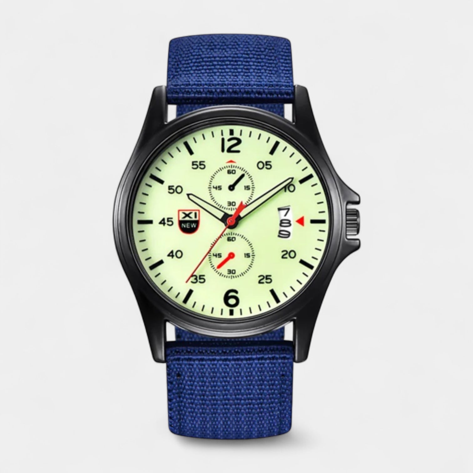 Vintares | Men's Military 40 mm Watch, Sports Band