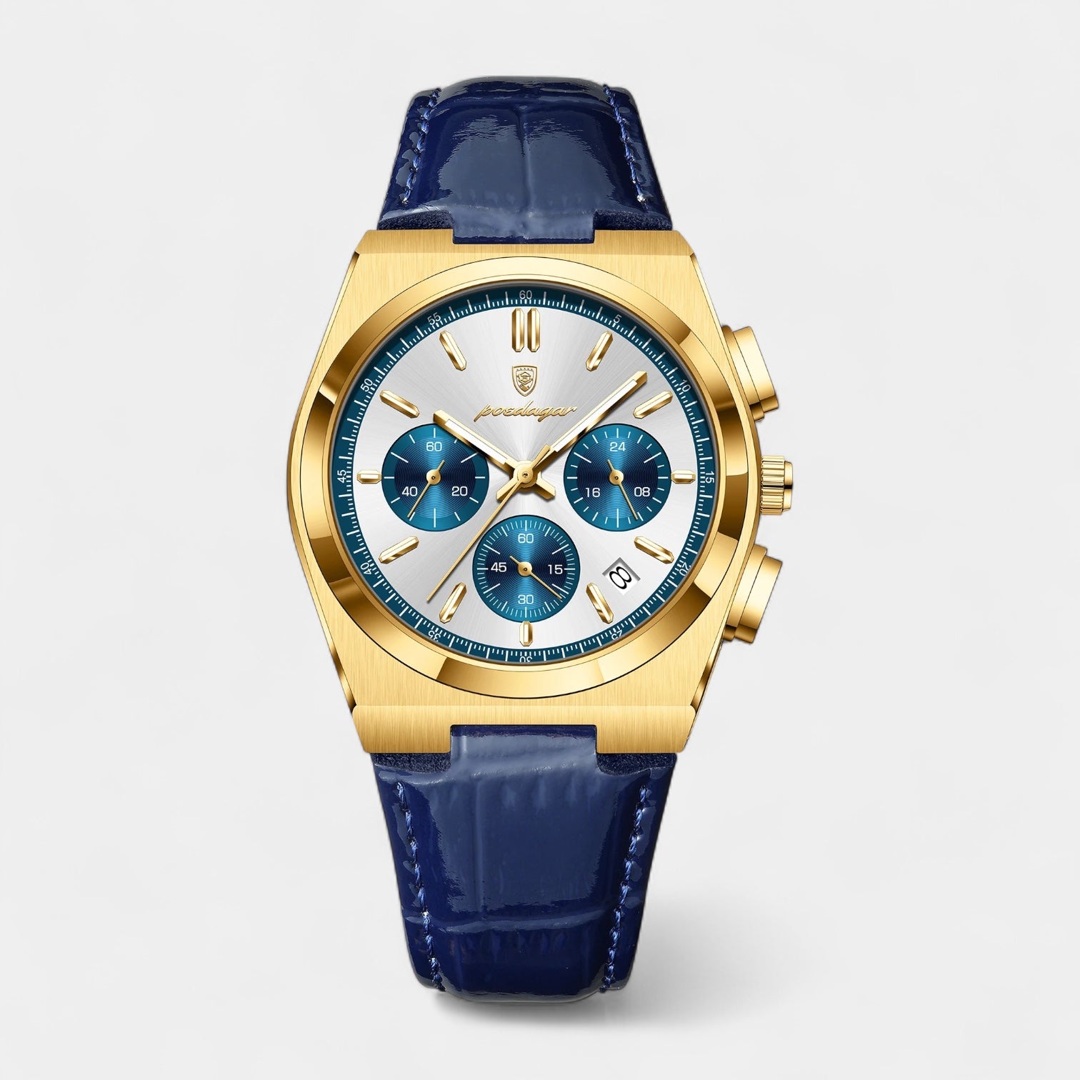 Vintares | Classic Gentlemen's Watch - Leather Strap